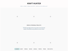 Tablet Screenshot of krafthunter.com